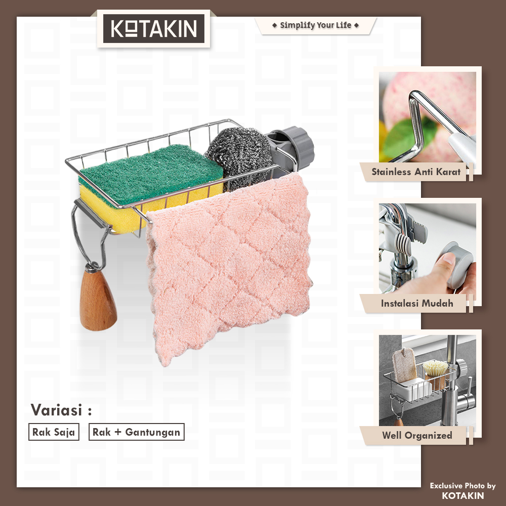 Tempat Kran Rak Gantung Wastafel