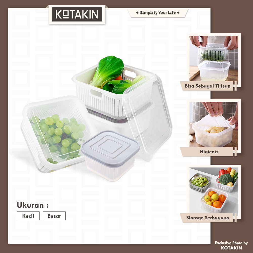 Kotak Keranjang Tirisan