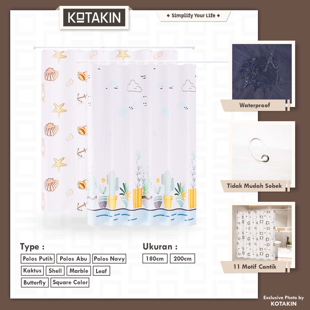 Tirai Shower Curtain