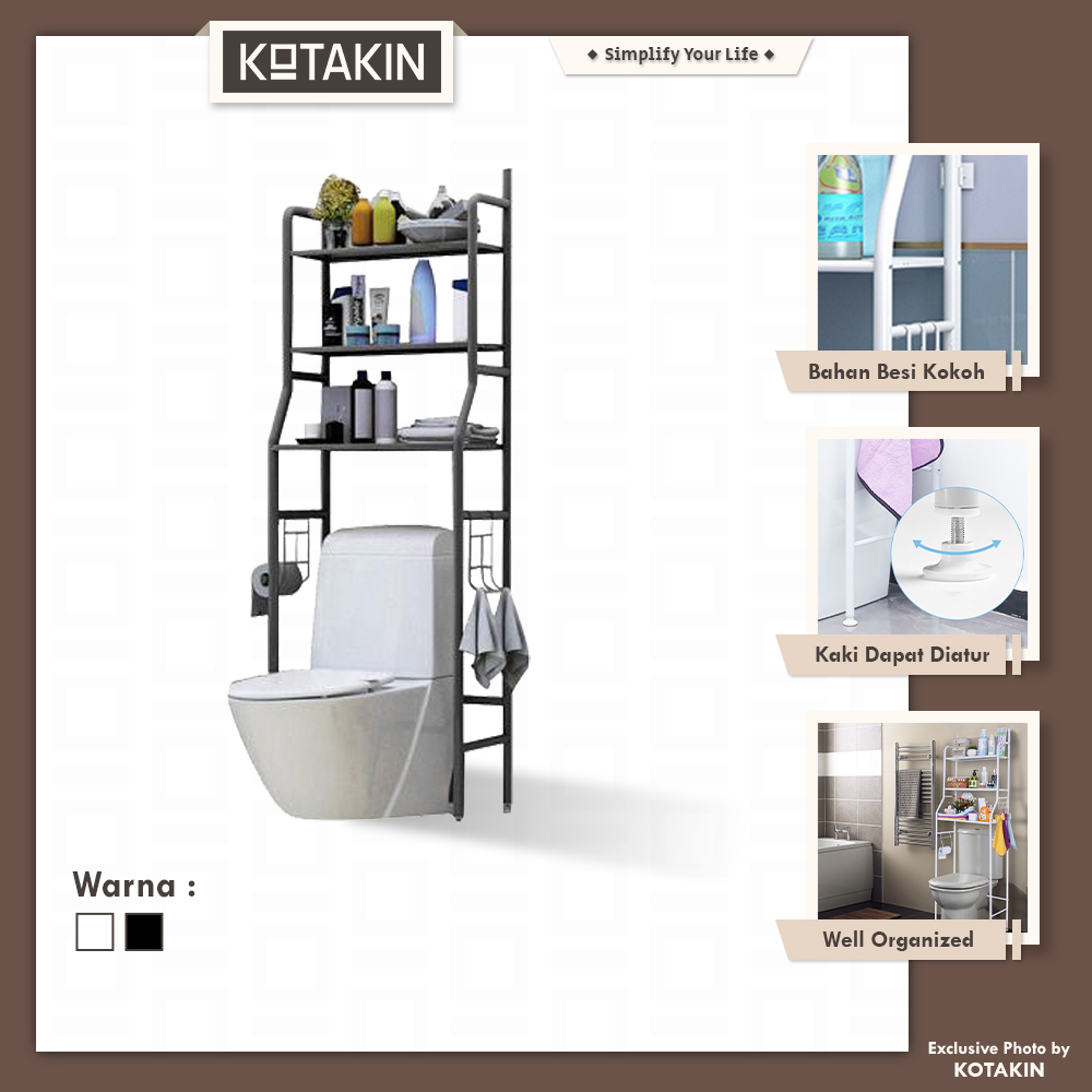 Rak Kamar Mandi WC