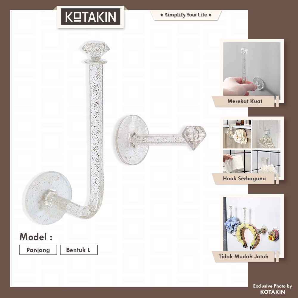 Mhook Gantungan Kristal
