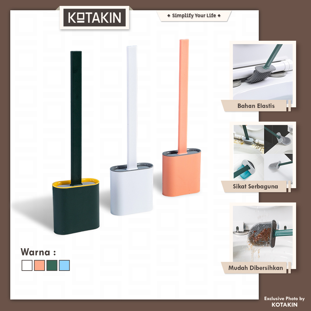 Sikat Silikon Toilet