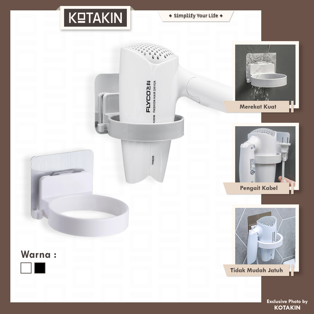Mhook  Gantungan Hairdryer