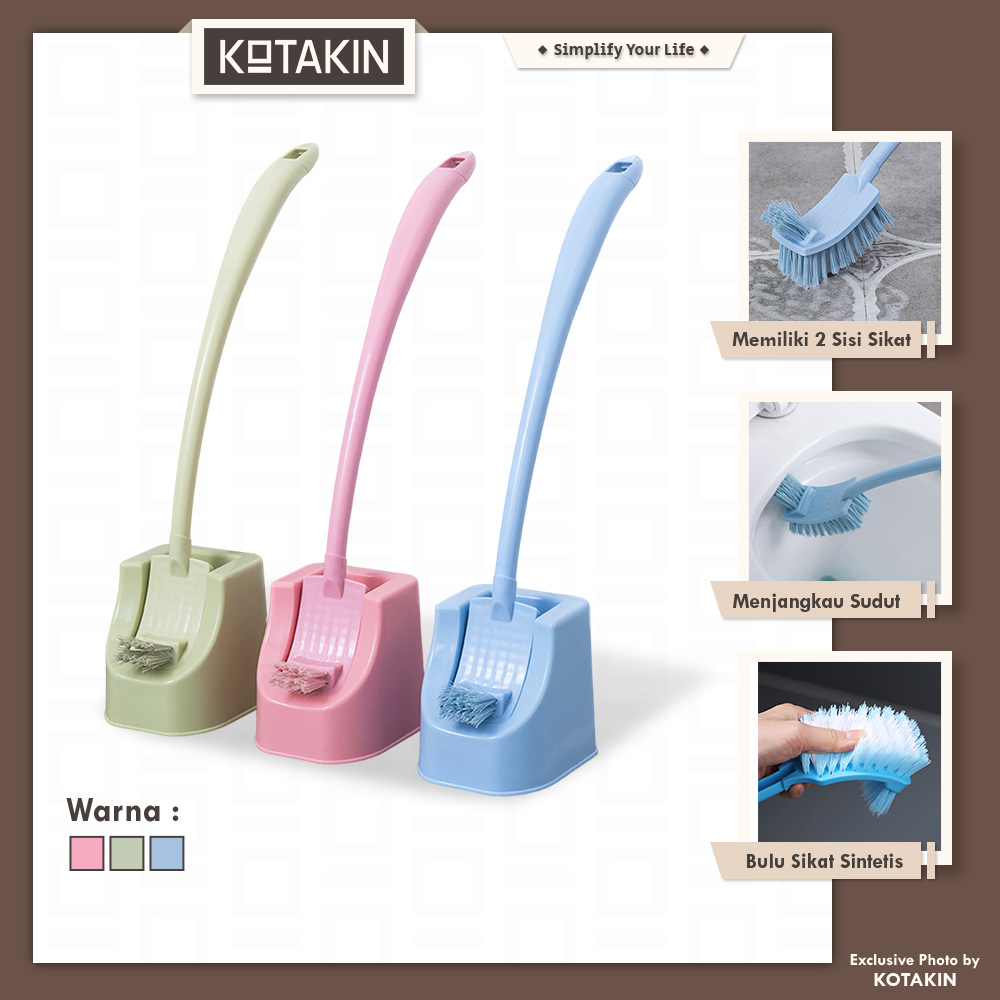 Sikat Kloset Free Tempat