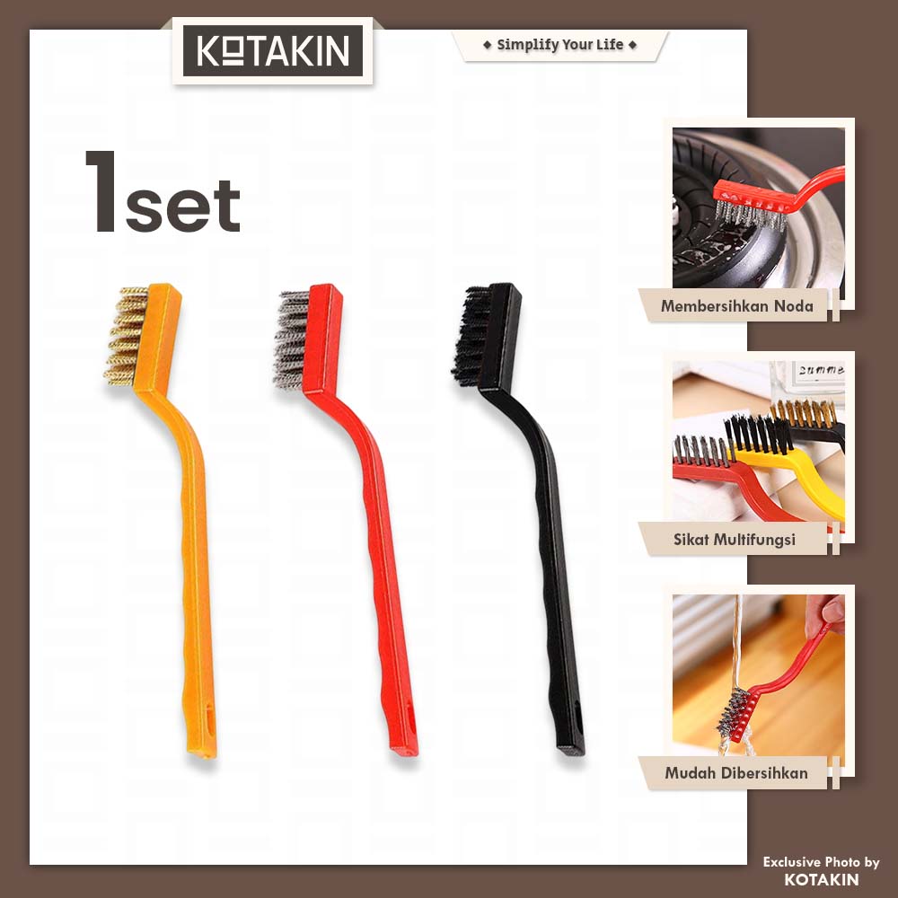Sikat Kawat Set