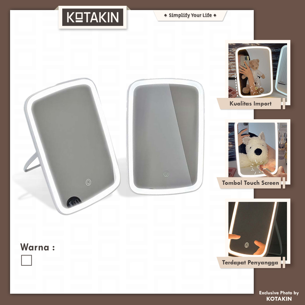 Cermin LED Kotak