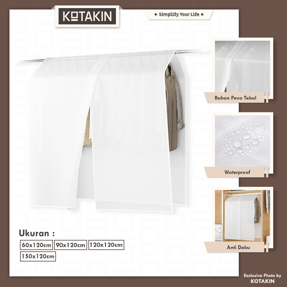 Cover Baju Terbuka