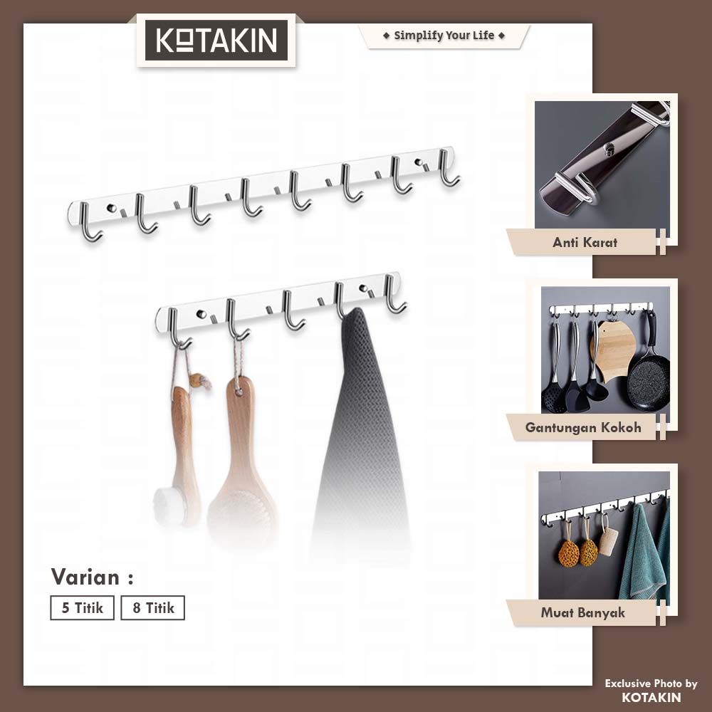 Gantungan Dinding Stainless