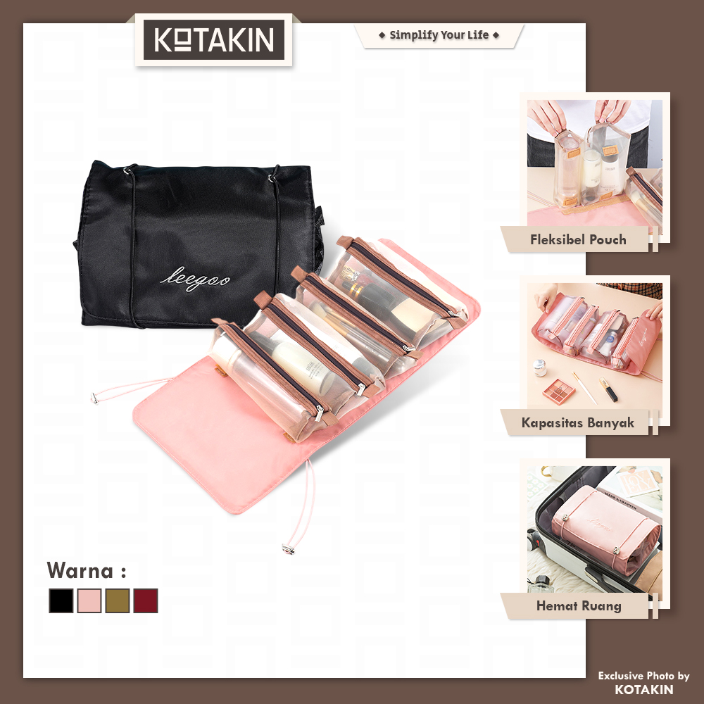Tas Kosmetik 4 In 1