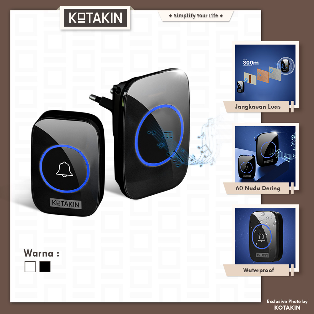 Bel Pintu Wireless