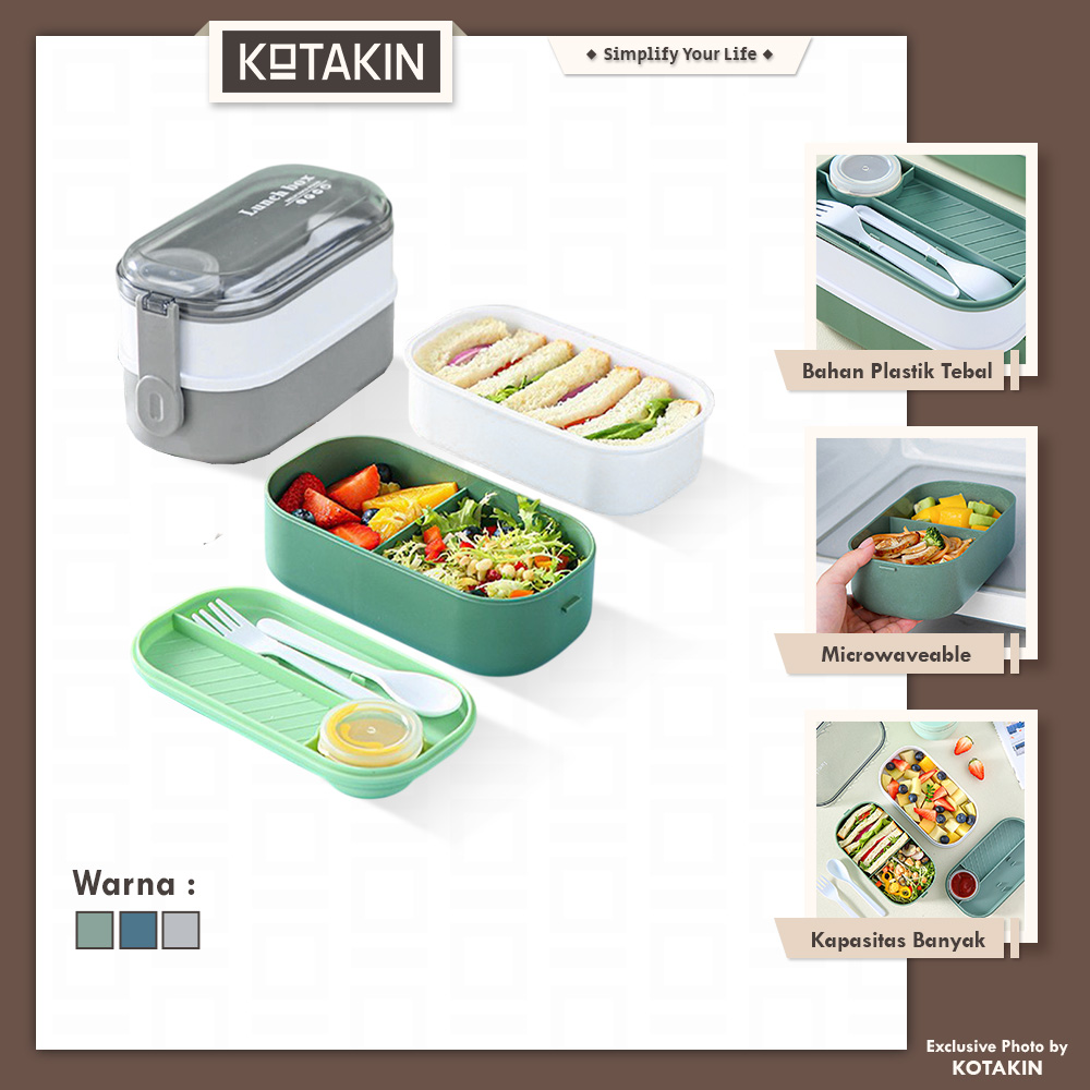 Lunch Box Susun Kotak Bekal Makan Siang
