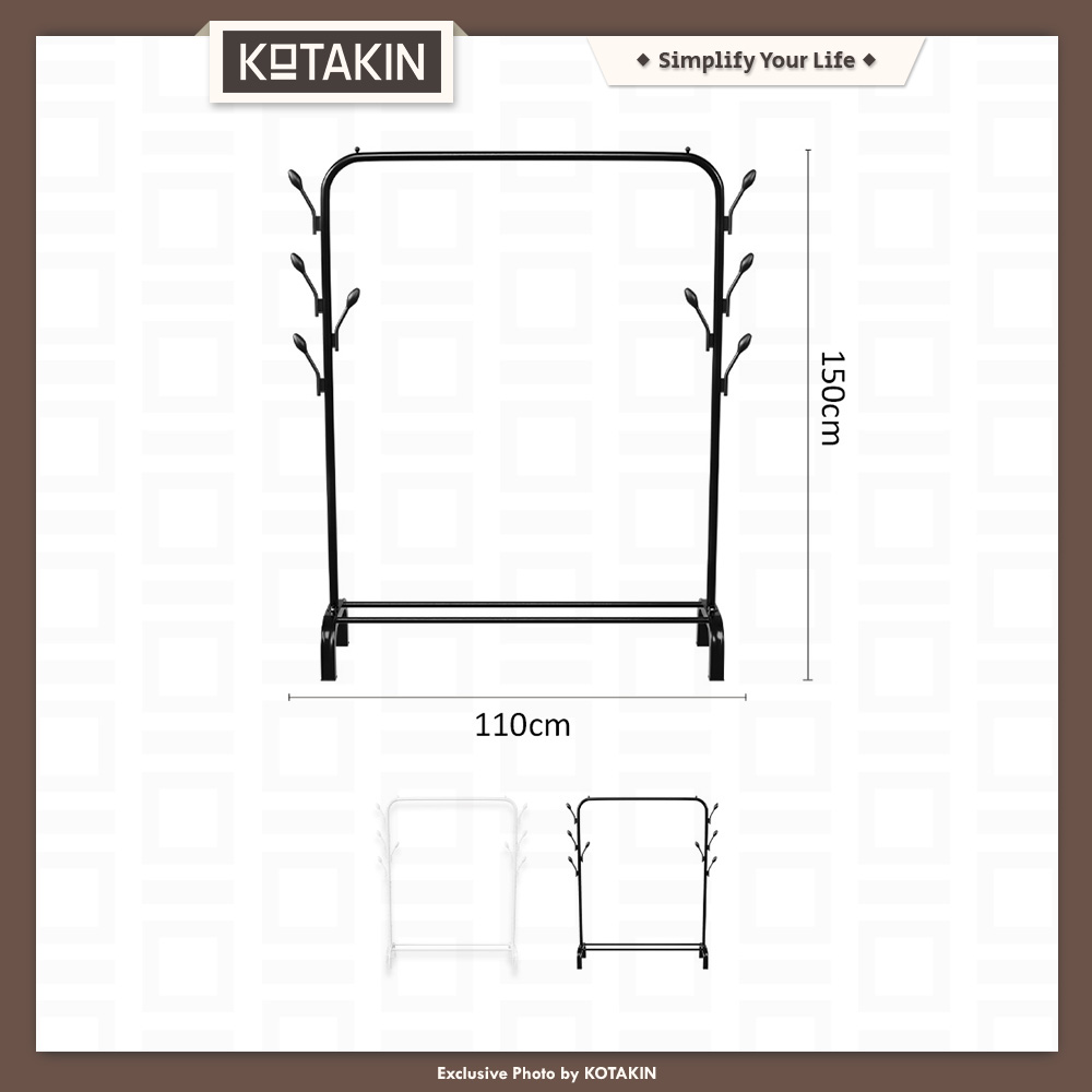 Stand Hanger Gawang Besi