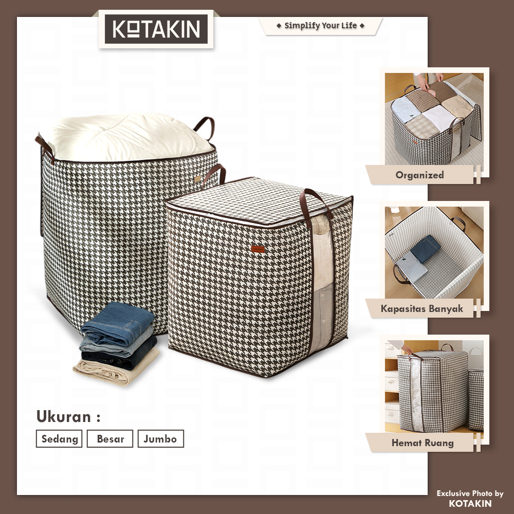 Storage Box Kotak Tempat Penyimpanan Pakaian