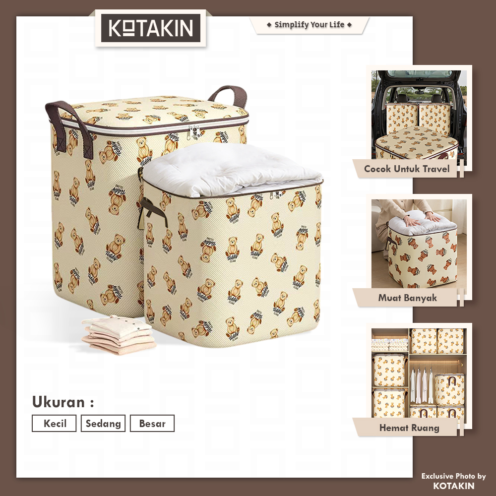 Storage Box Lipat Organizer Kotak Jumbo