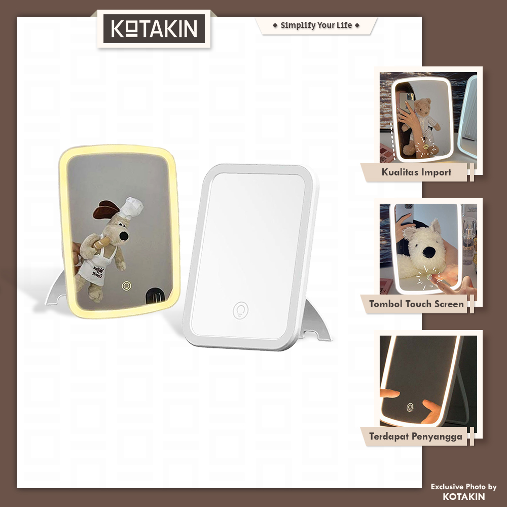 Cermin LED Kotak