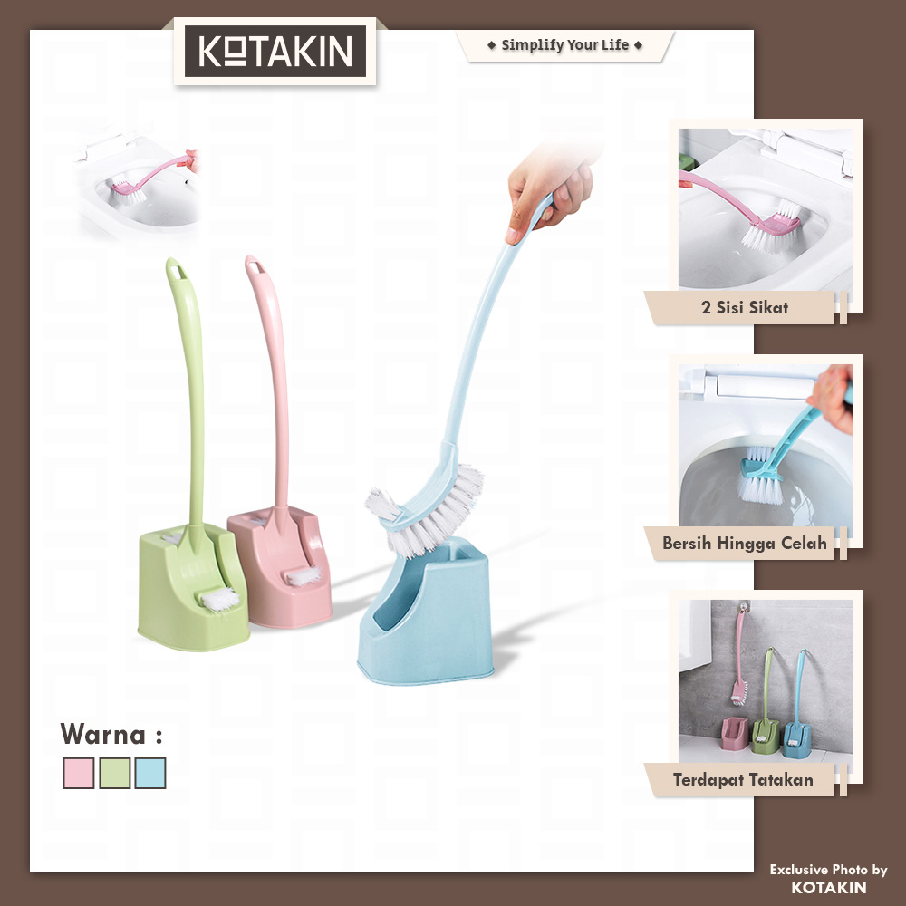 Sikat Kloset Free Tempat
