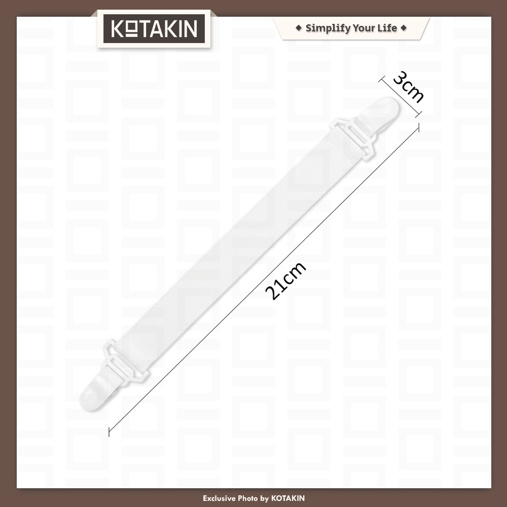 Jepitan Pengait Sprei 4PCS Anti Geser
