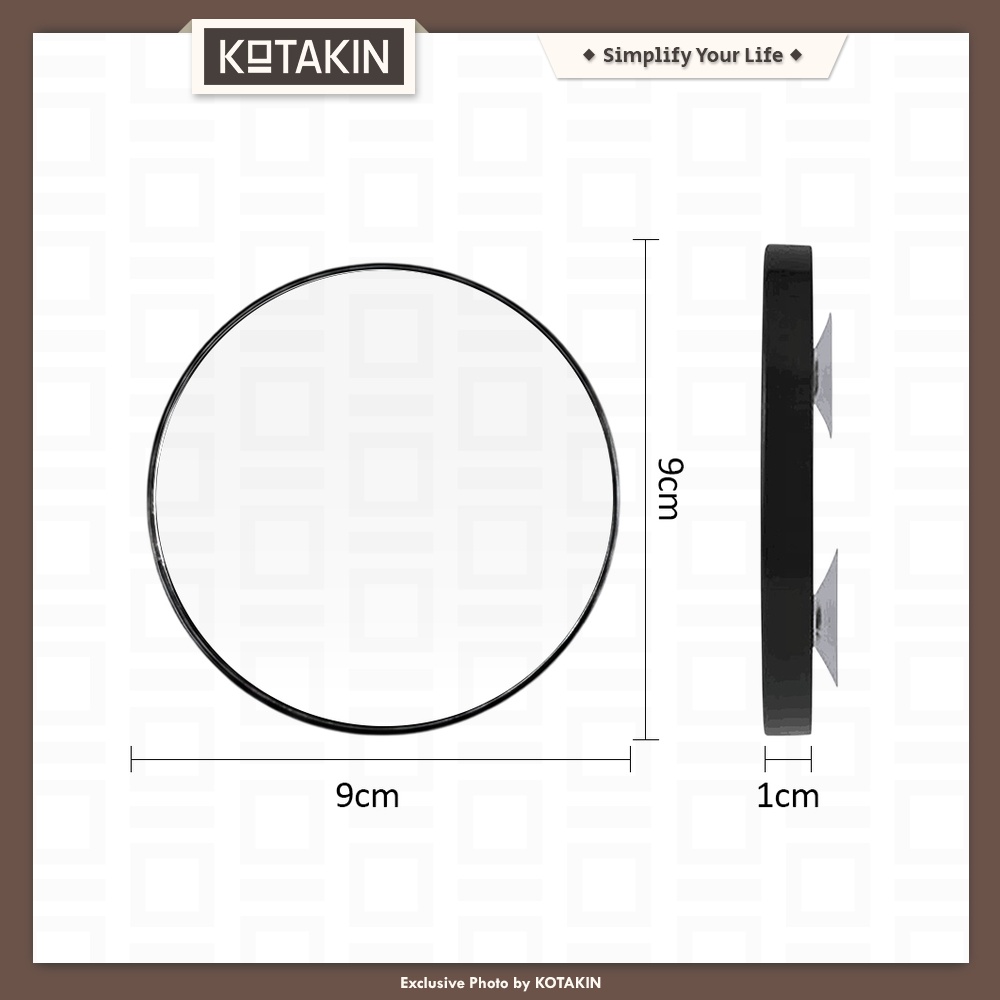 Cermin Zoom Pembesaran 10X