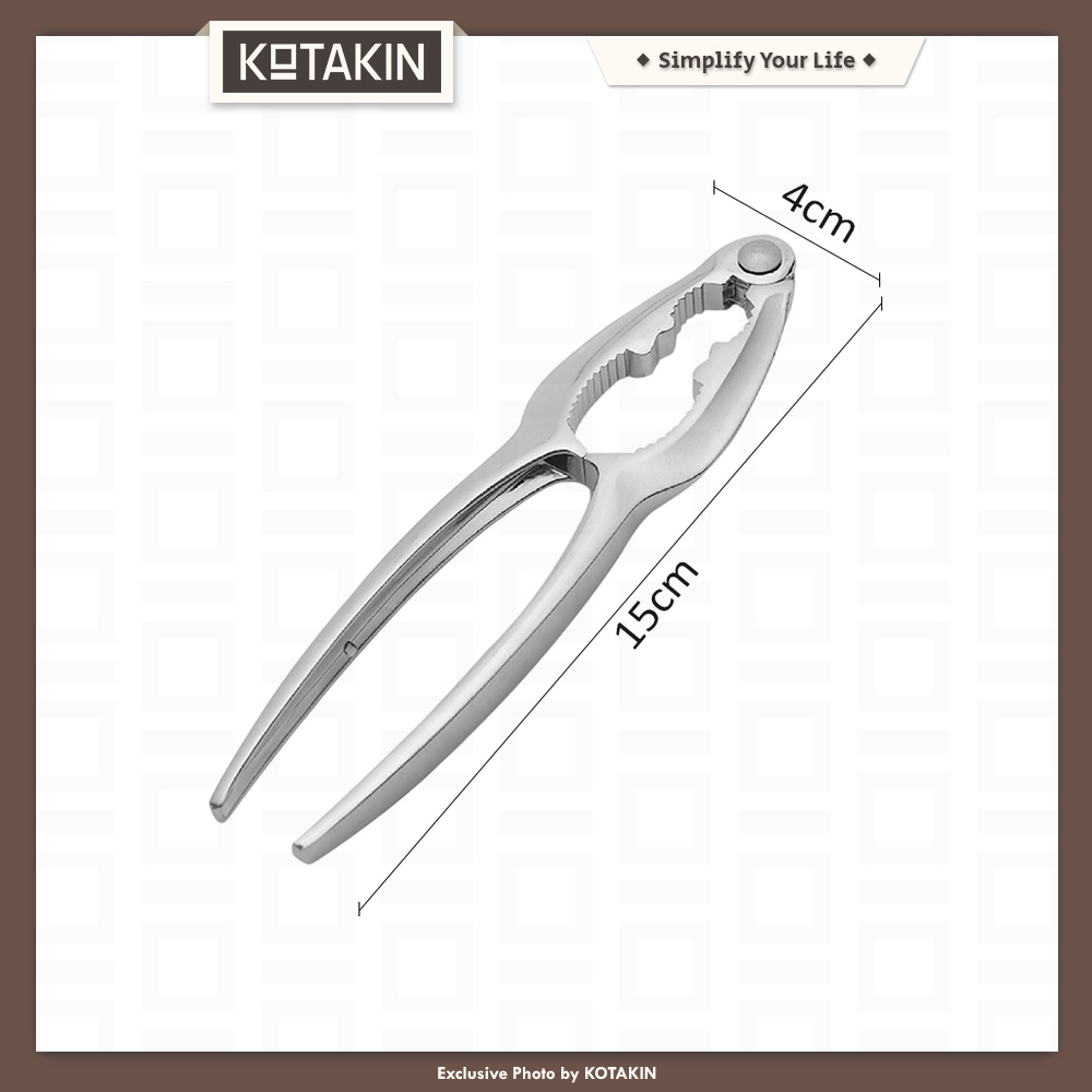 Jepitan Cangkang Kepiting Stainless