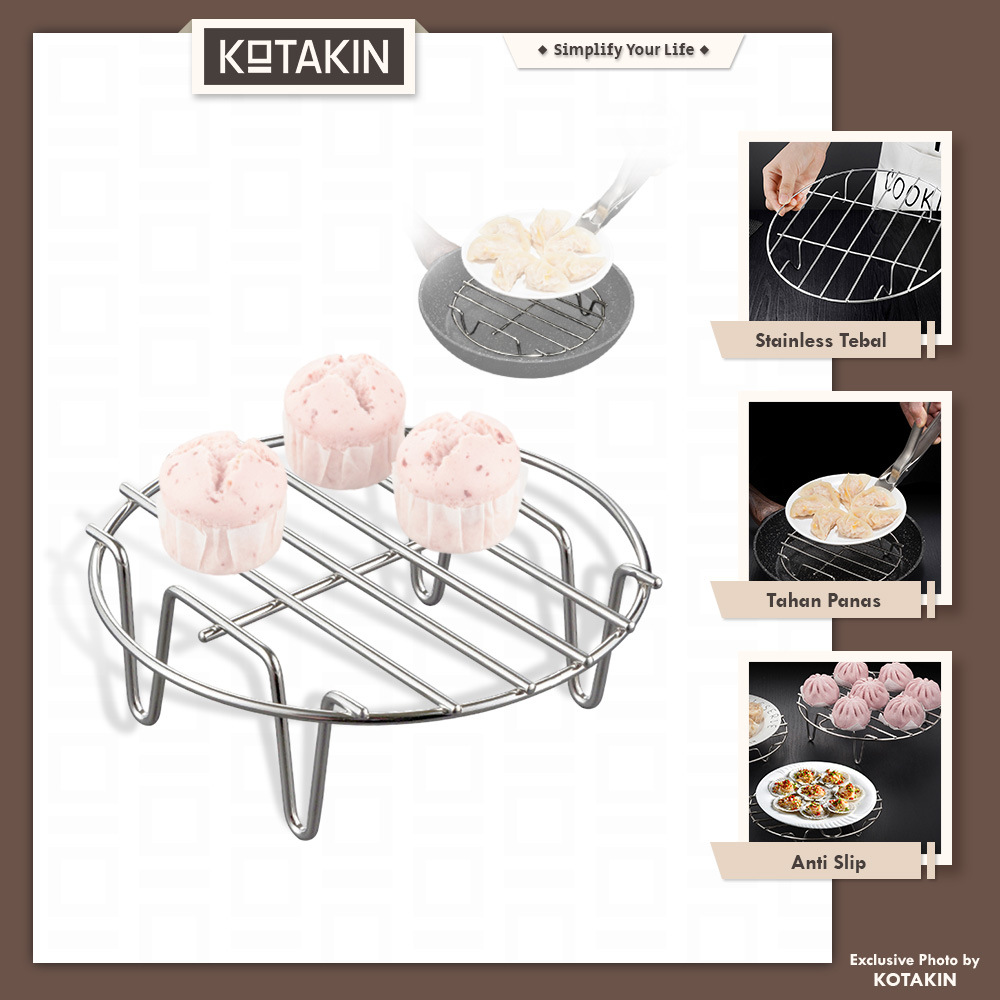 Tatakan Panci Kukus Stainless Steel