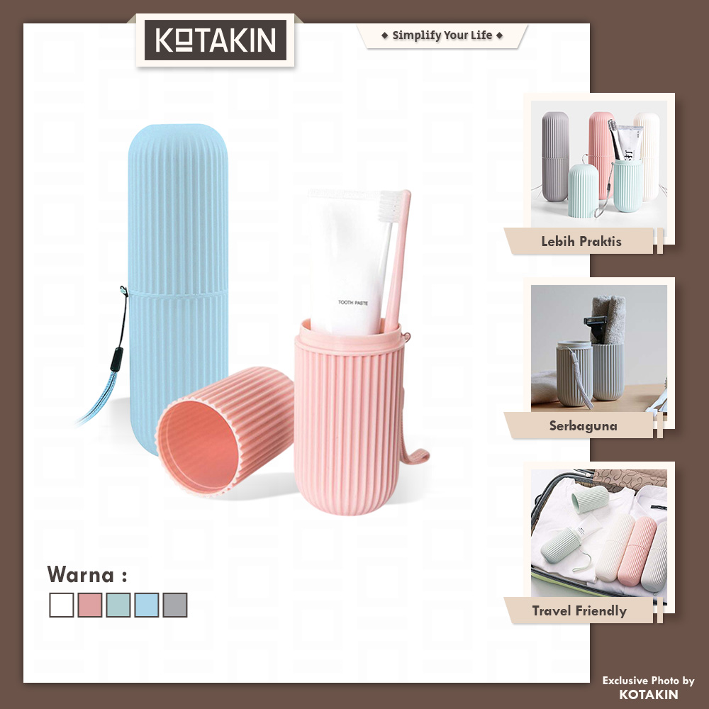 Tempat Penyimpanan Sikat Gigi Travel
