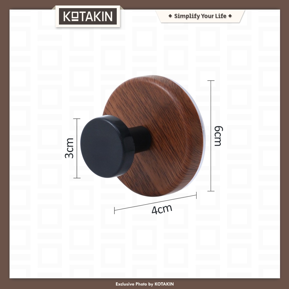 Hook Tempel Dinding Serbaguna Gantungan Aesthetic