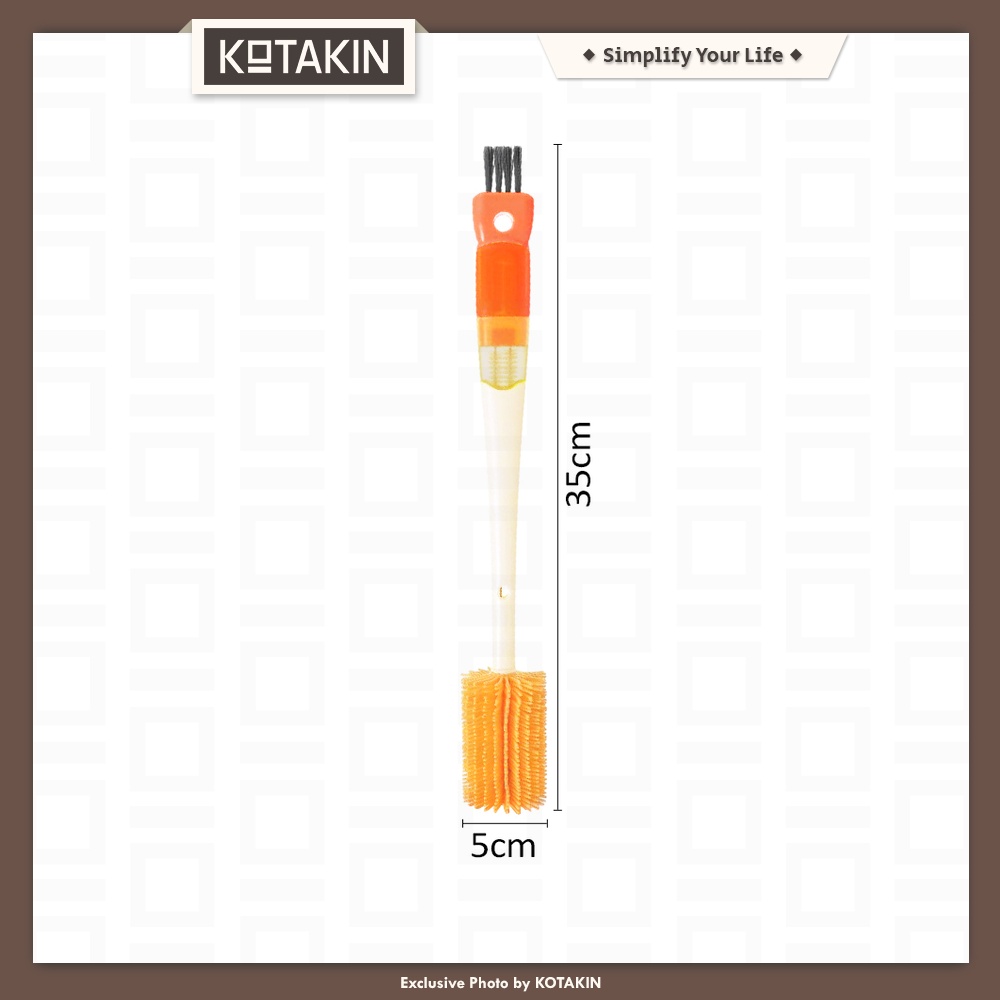 Sikat Pembersih Botol Gelas Serbaguna