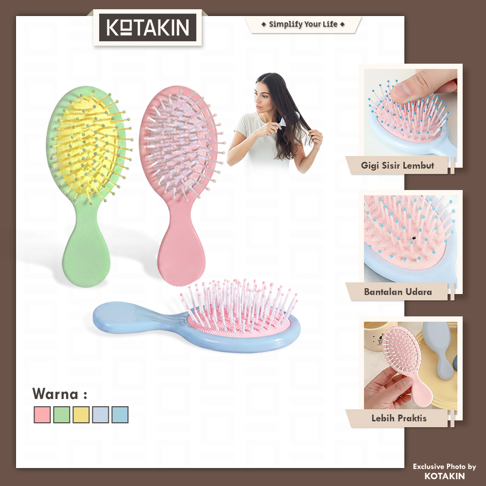 Sisir Rambut Anak dan Dewasa